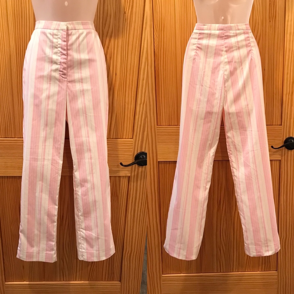 NWT-30% OFF
Cambio Pink & White Striped Pants